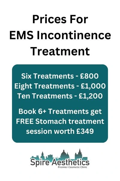 EMS Incontinence Treatment Prices Whitnash