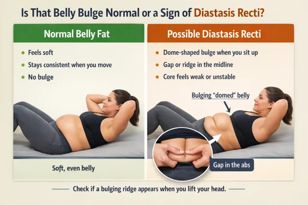 Is That Belly Bulge Normal or a Sign of Diastasis Recti Whitnash