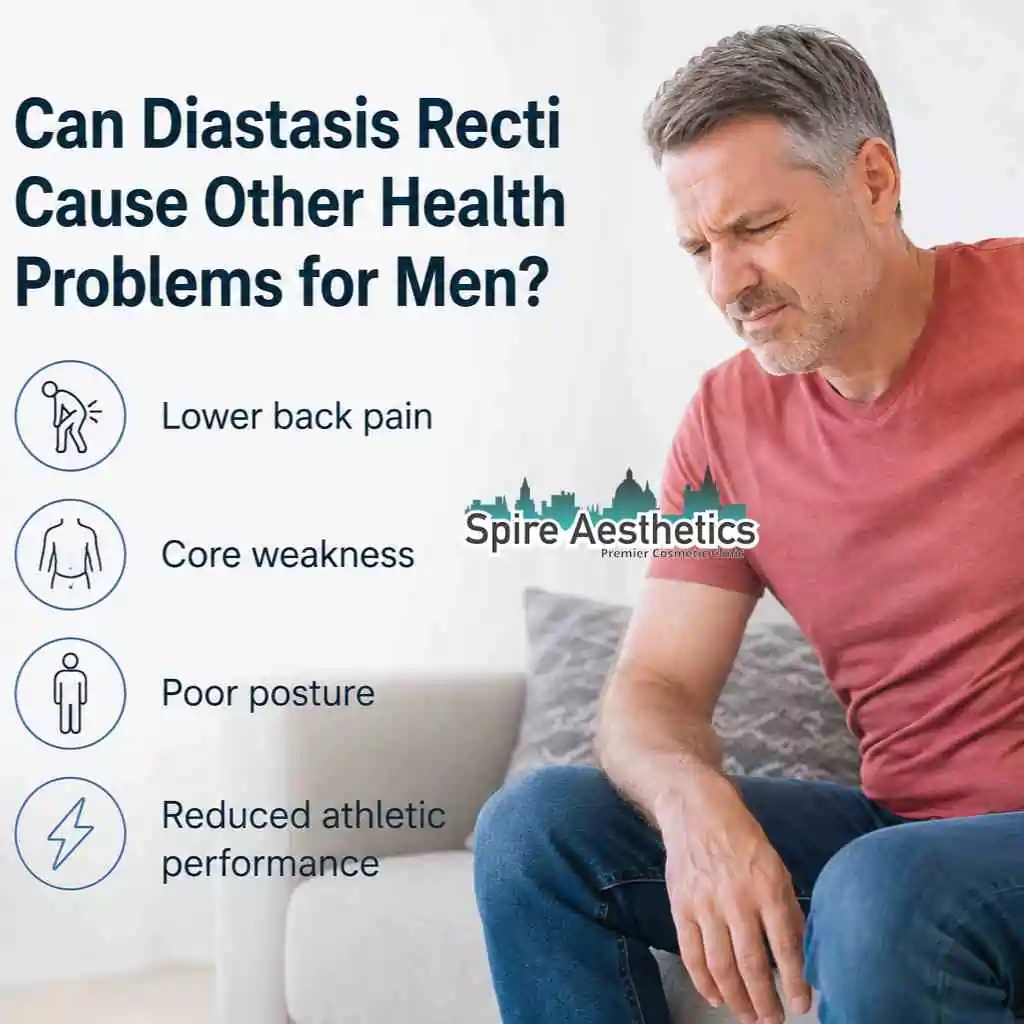 Can Diastasis Recti Cause Other Health Problems for Men Whitnash?